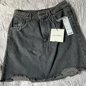 DL1961 Premium Black Denim Skirt. Never worn.